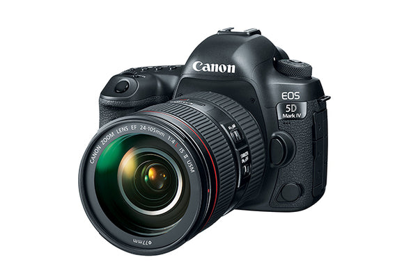 Cámara Canon 5D Mark IV con lente EF 24-105mm