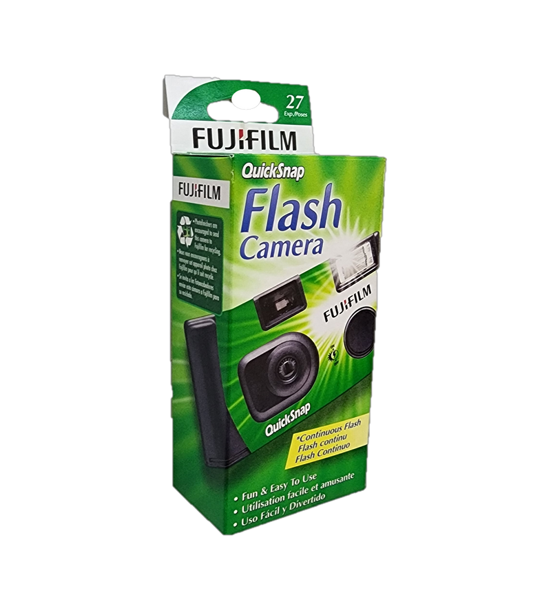 Cámara desechable Fujifilm QuickSnap Flash 400 de 1.37 pulg